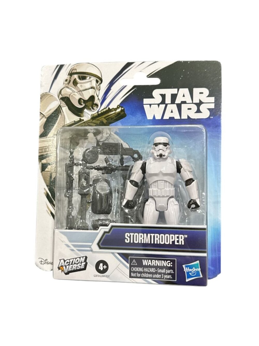 Star Wars Action Verse Stormtrooper Figure By Hasbro 4+ Years Collectible Toy Wi